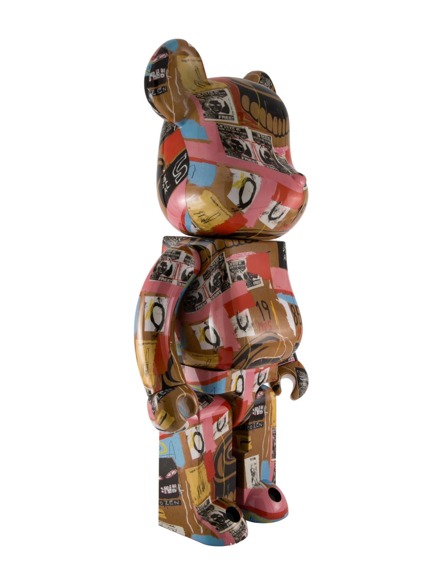 Bearbrick Andy Warhol x Jean-Michel Basquiat #2 1000%
