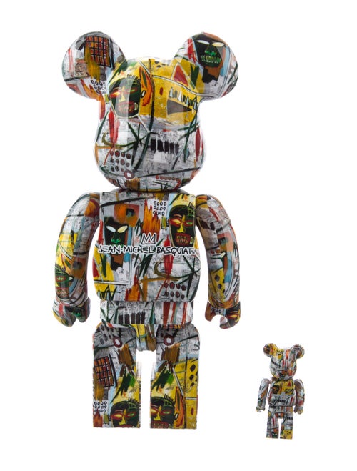Bearbrick Jean-Michel Basquiat 400% & 100%