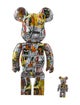 Bearbrick Jean-Michel Basquiat 400% & 100%