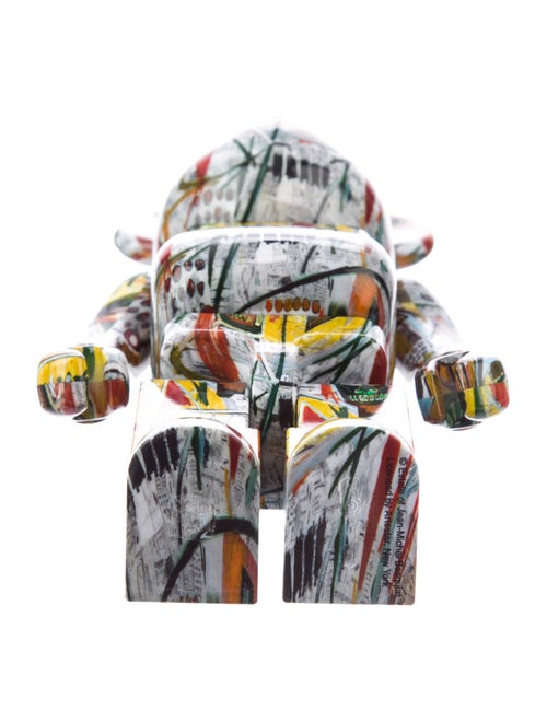 Bearbrick Jean-Michel Basquiat 400% & 100%