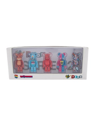 Bearbrick Set Of 5 DesignerCon 100% Figurines