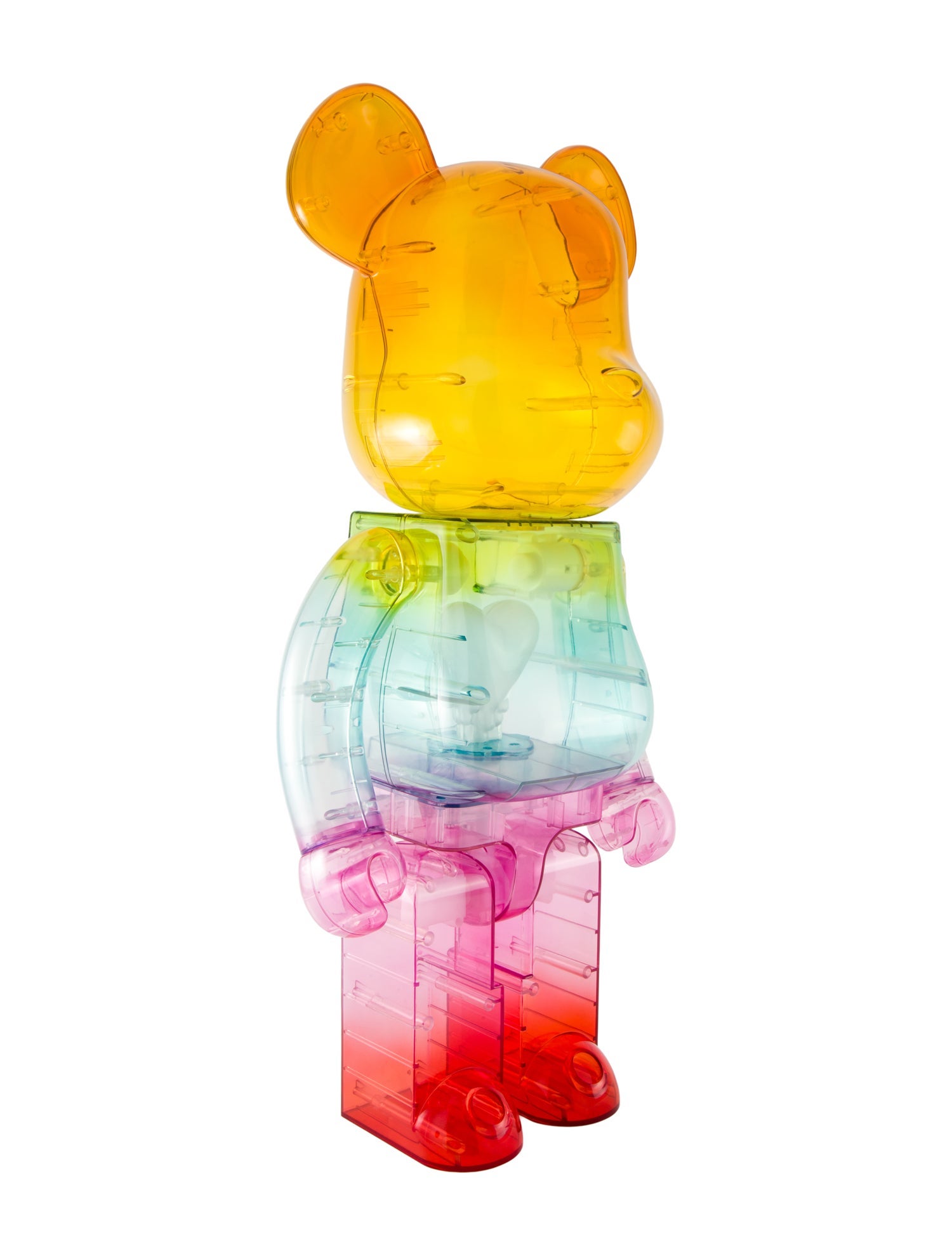 Bearbrick Emotionally Unavailable Black Heart 1000% Figurine