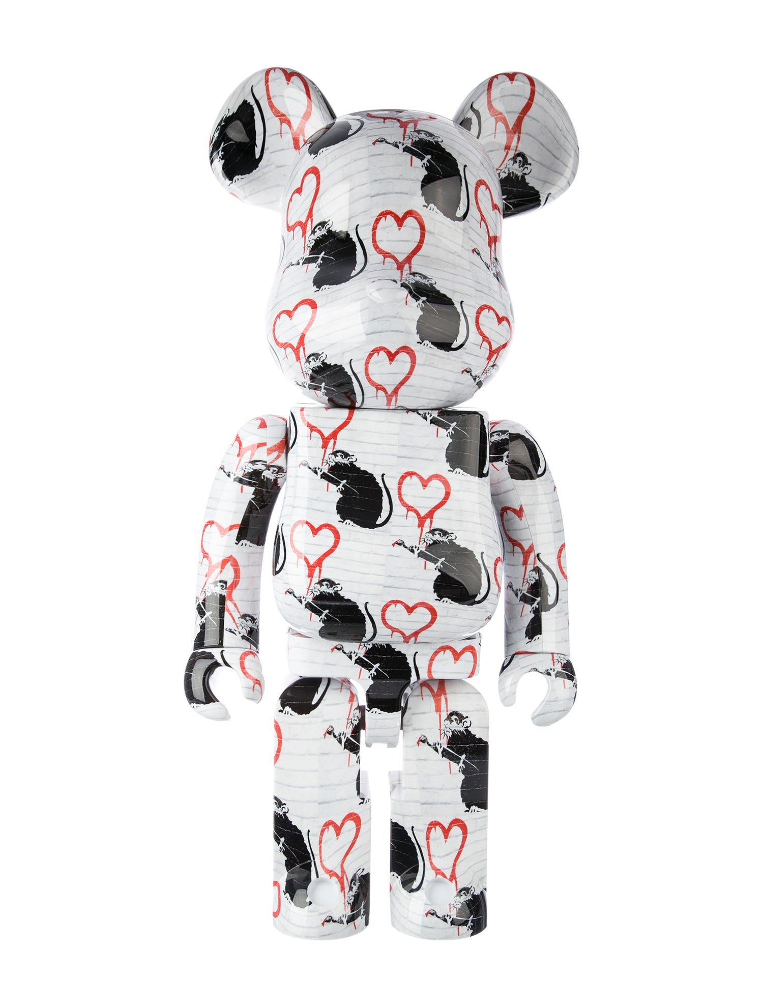 Bearbrick Brandalism Love Rat 1000% Figure