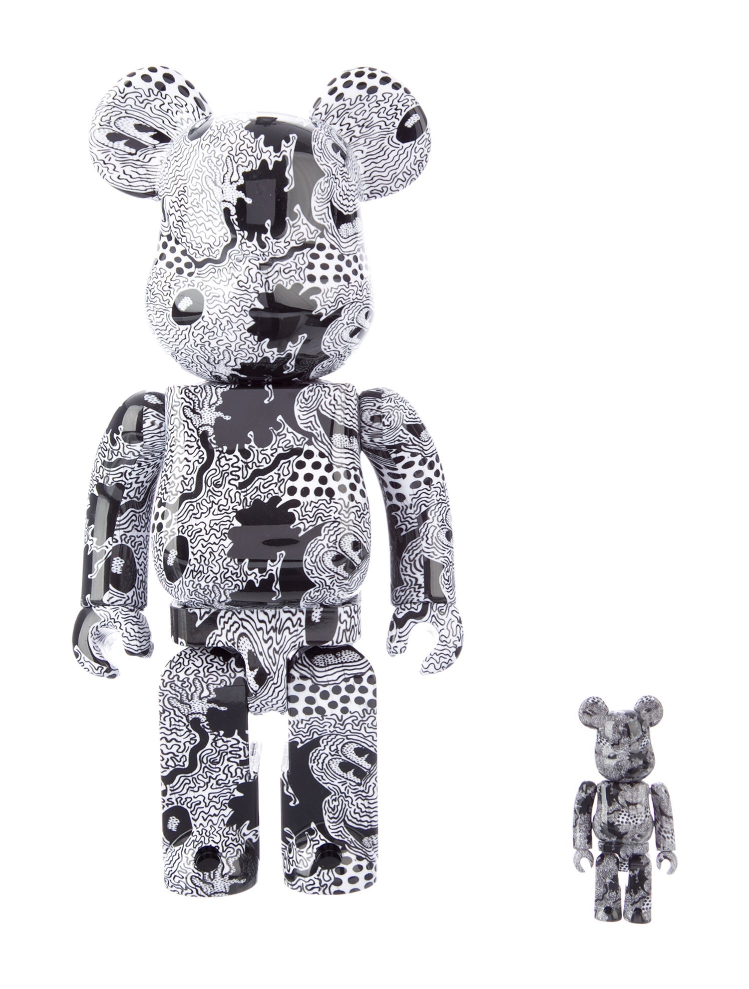 Bearbrick x Keith Haring x Disney Mickey Mouse 100% & 400%