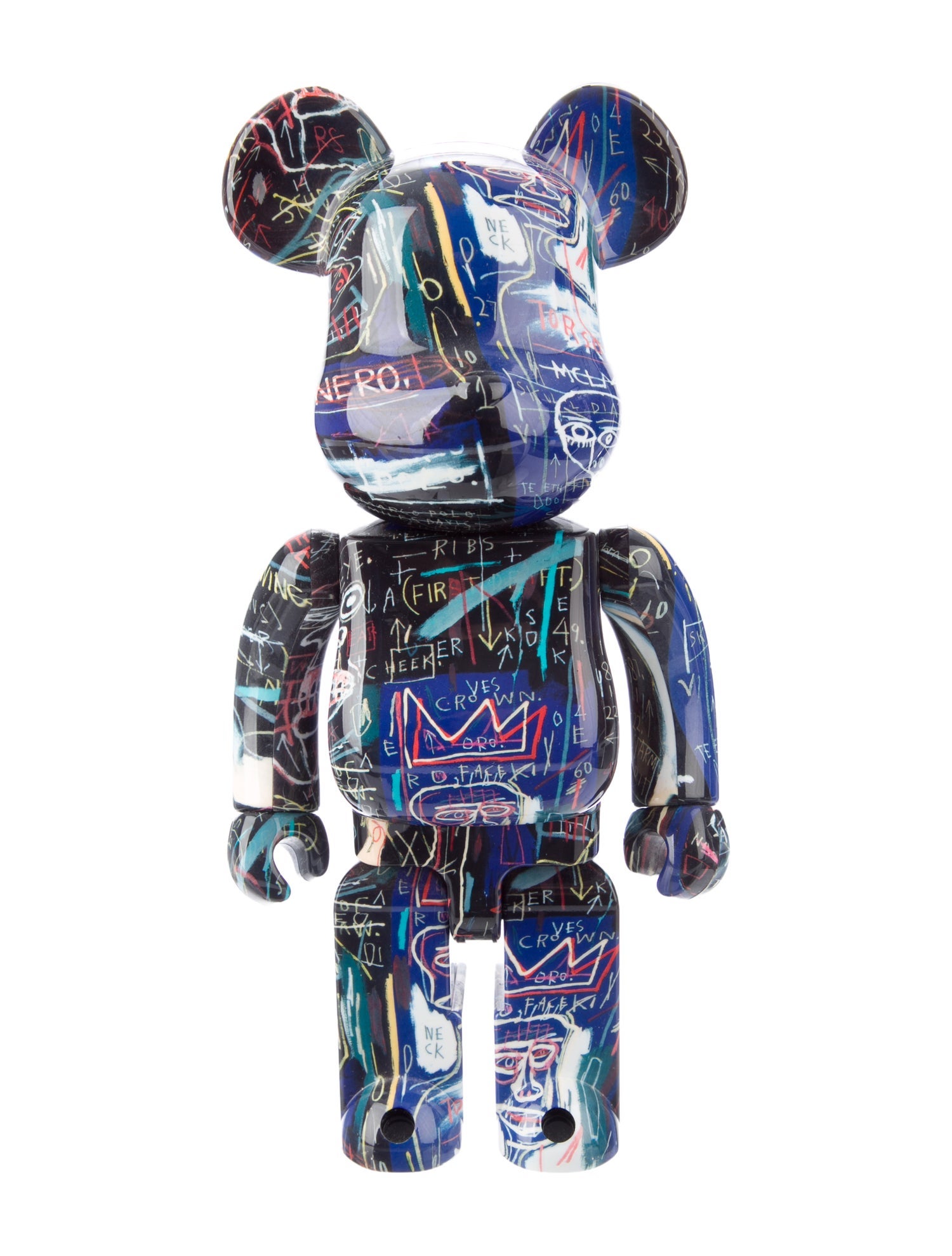 Bearbrick Jean-Michel Basquiat #7 100% & 400% Set