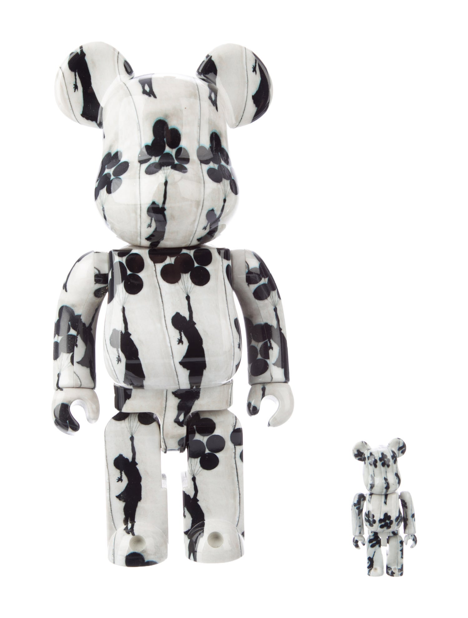 Bearbrick Flying Balloons Girl 100% & 400%