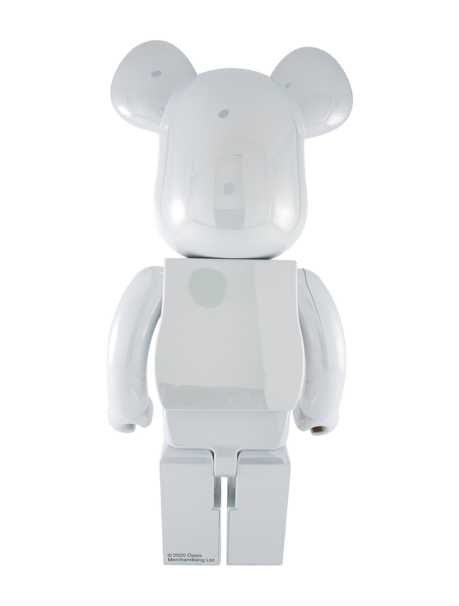 Bearbrick x Oasis White Chrome 1000% Figure