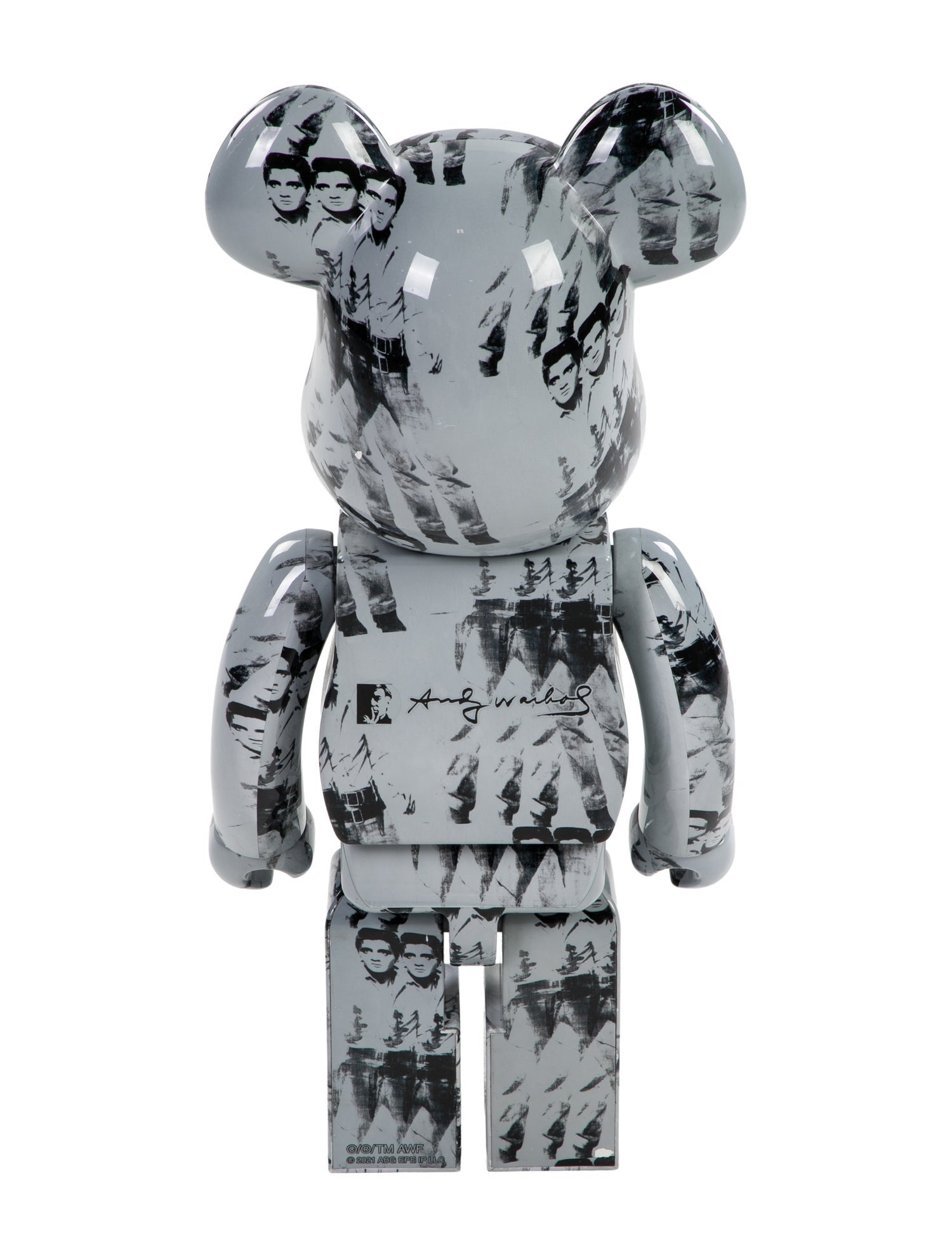 Bearbrick x Andy Warhol's Elvis Presley 1000% Figure