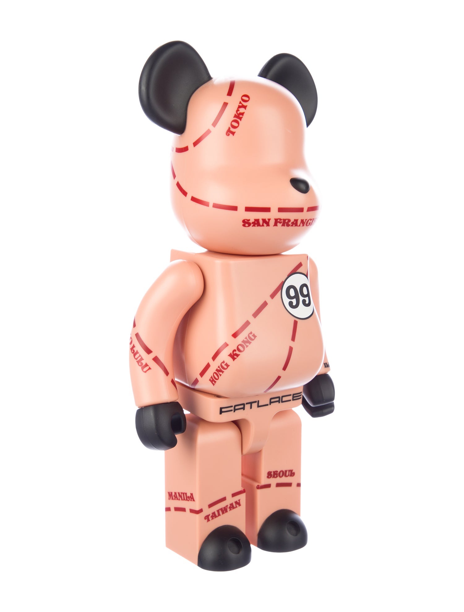 Bearbrick x ILLEST x Fatlace 400%
