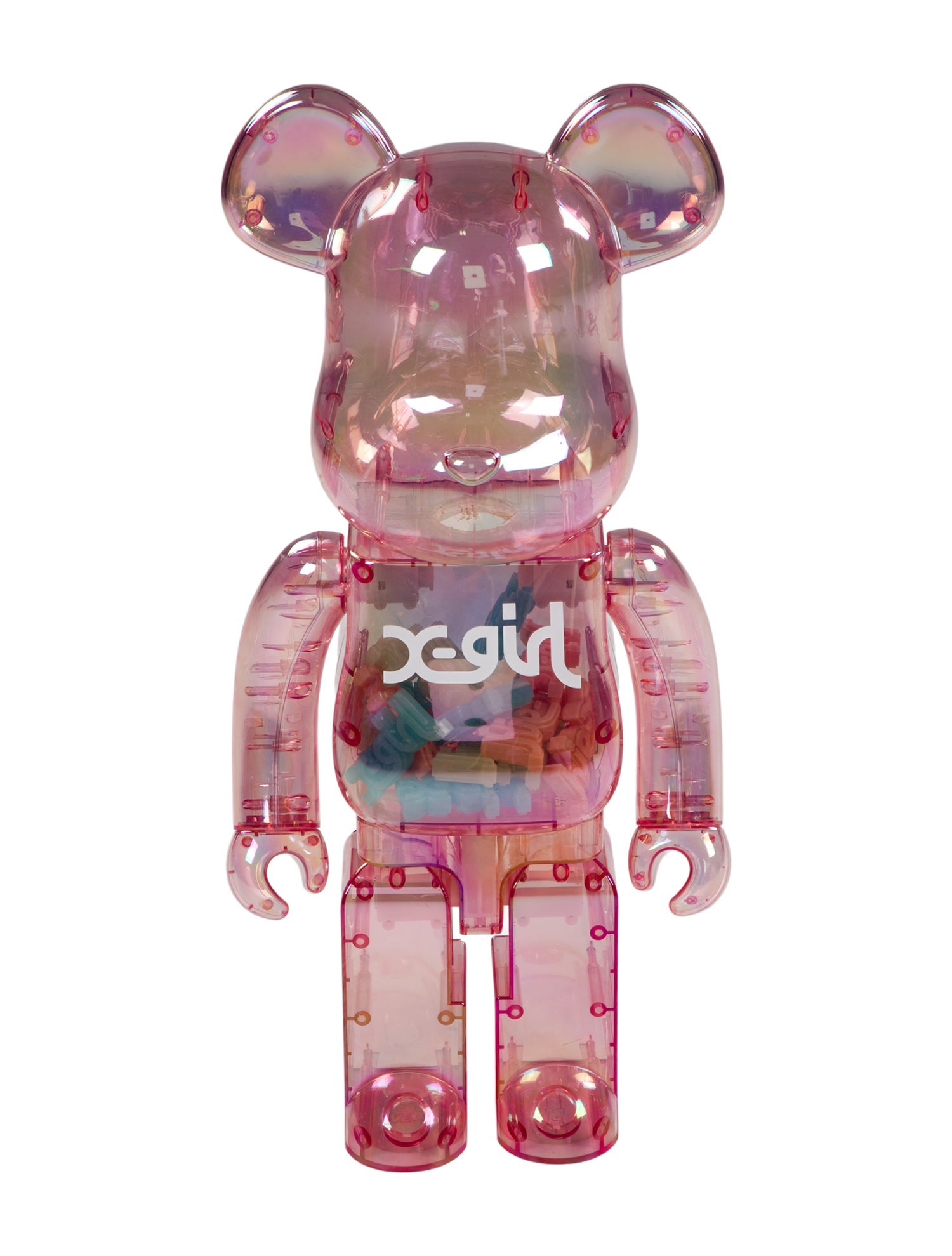Bearbrick X-girl 2020 Pink 1000% Figure