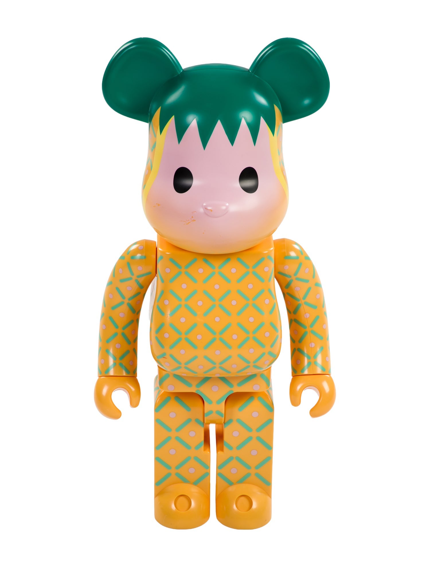 Bearbrick x CLOT Summer Fruits Pink Pineapple 1000% Figure