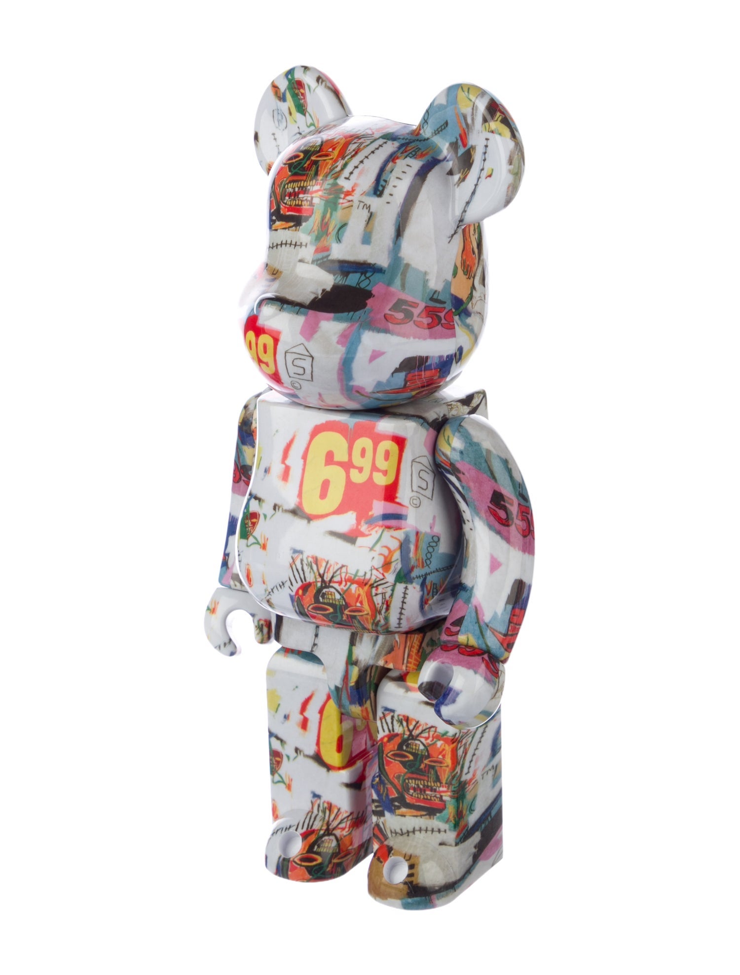 Bearbrick Andy Warhol x JEAN-MICHEL BASQUIAT #4 400% Figure