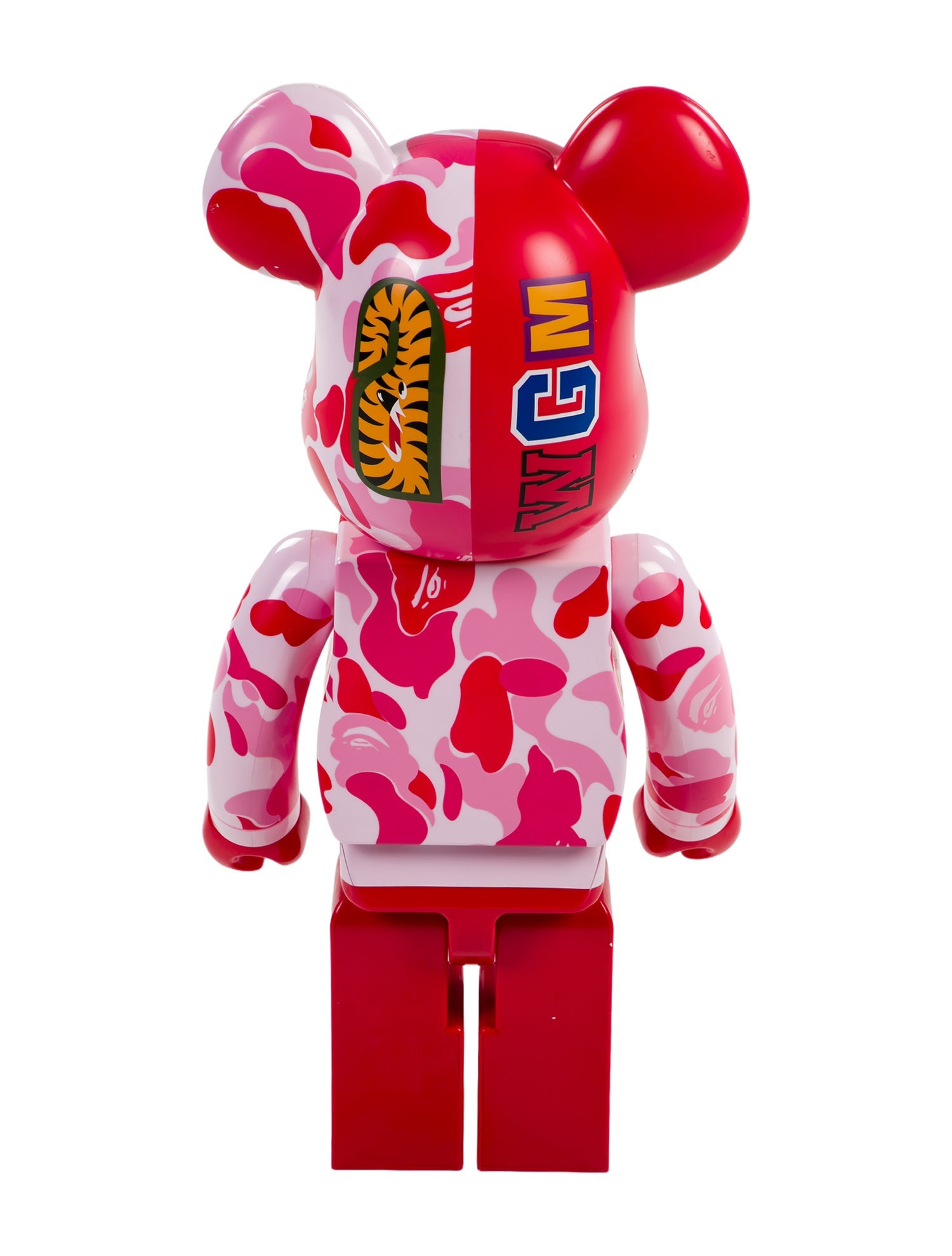Bearbrick X BAPE Pink Camo 1000% Figure