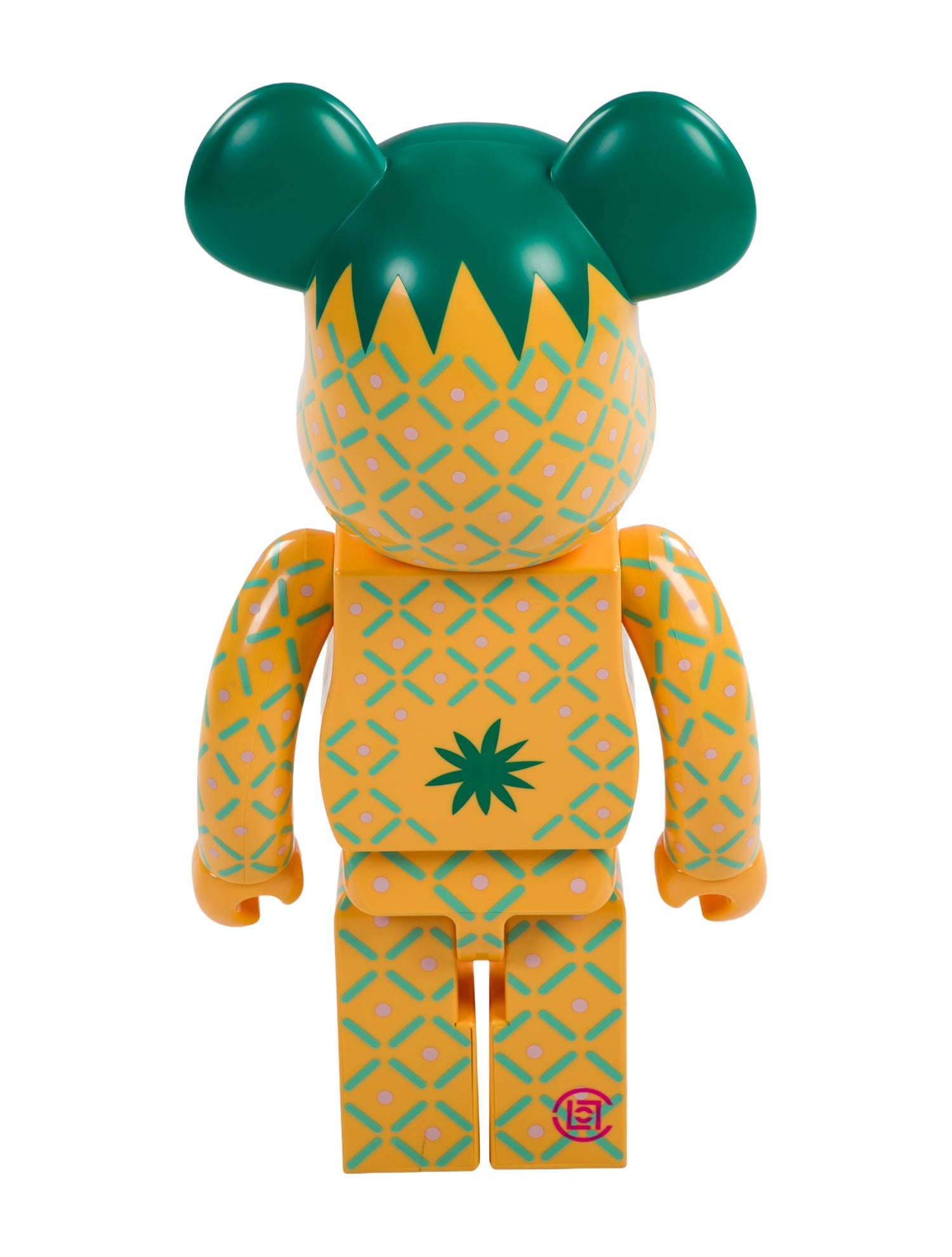 Bearbrick x Clot Summer Fruits Pink Pineapple 1000% Figure