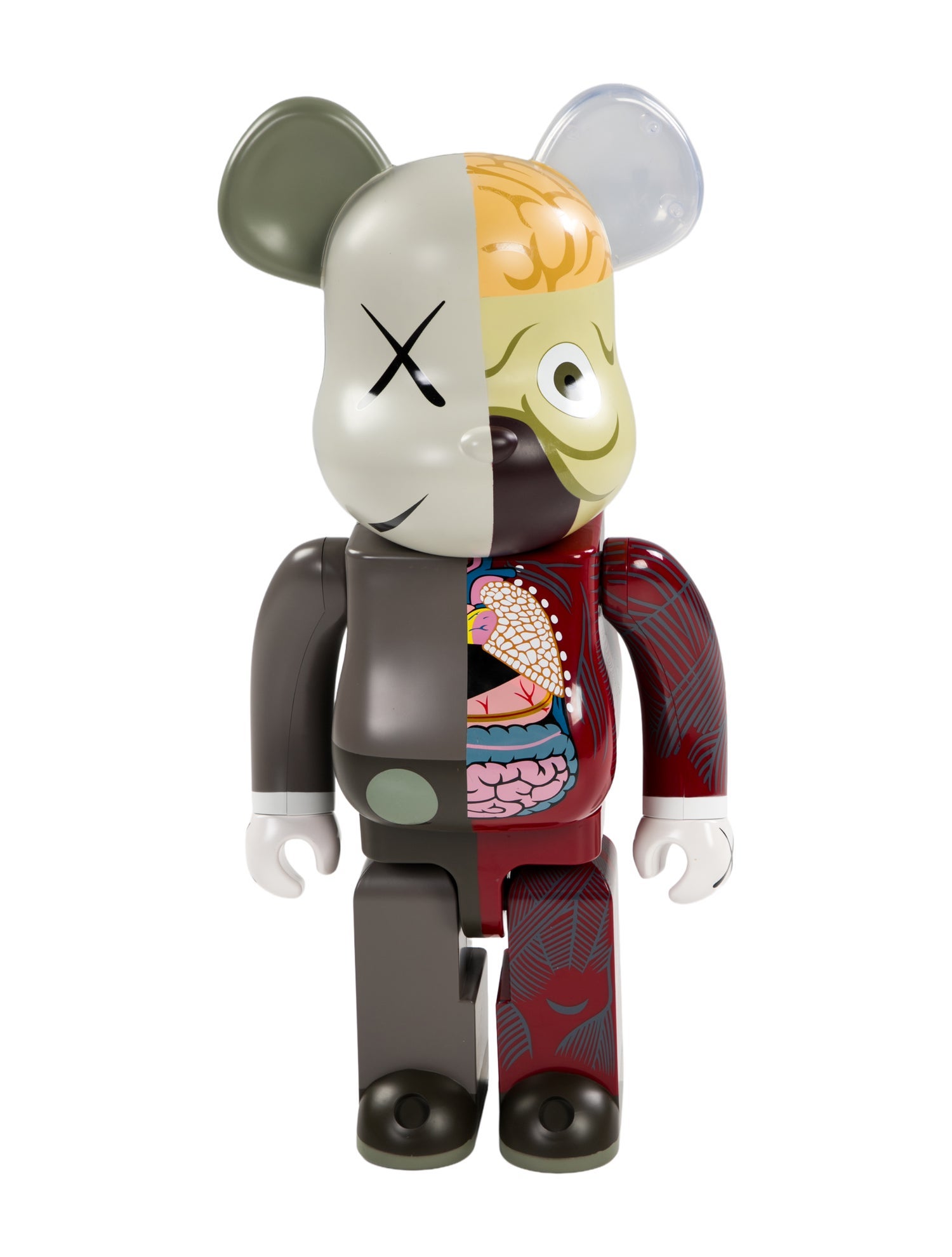 Bearbrick x KAWS OriginalFake Dissected Companion 1000% Figure