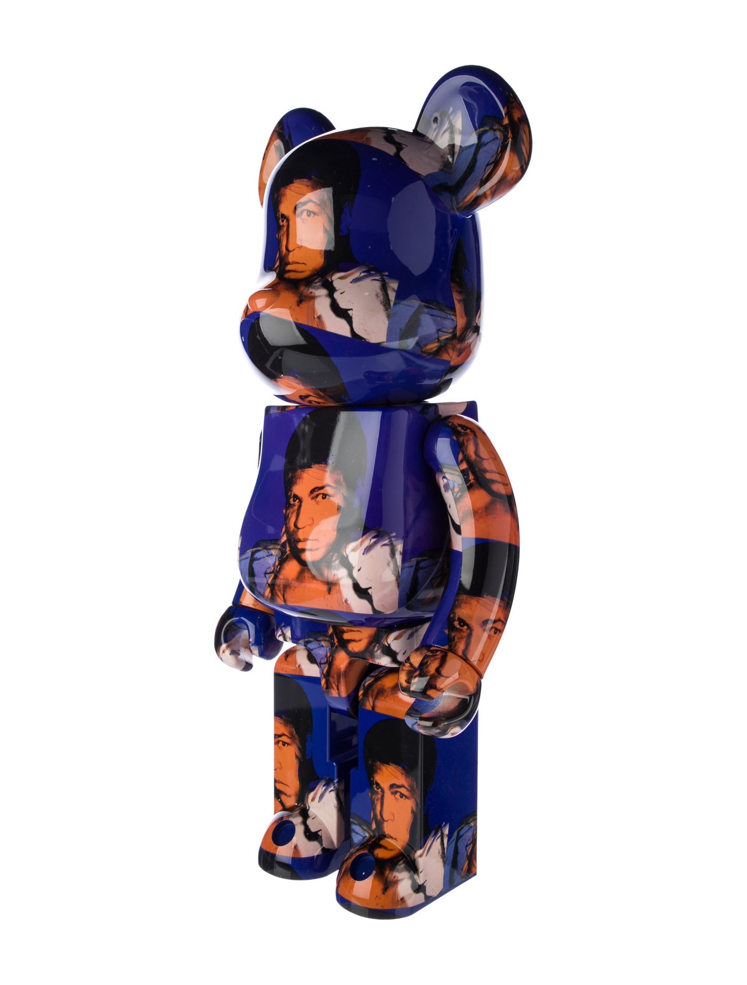 Bearbrick Andy Warhol & Muhammed Ali 1000% figure