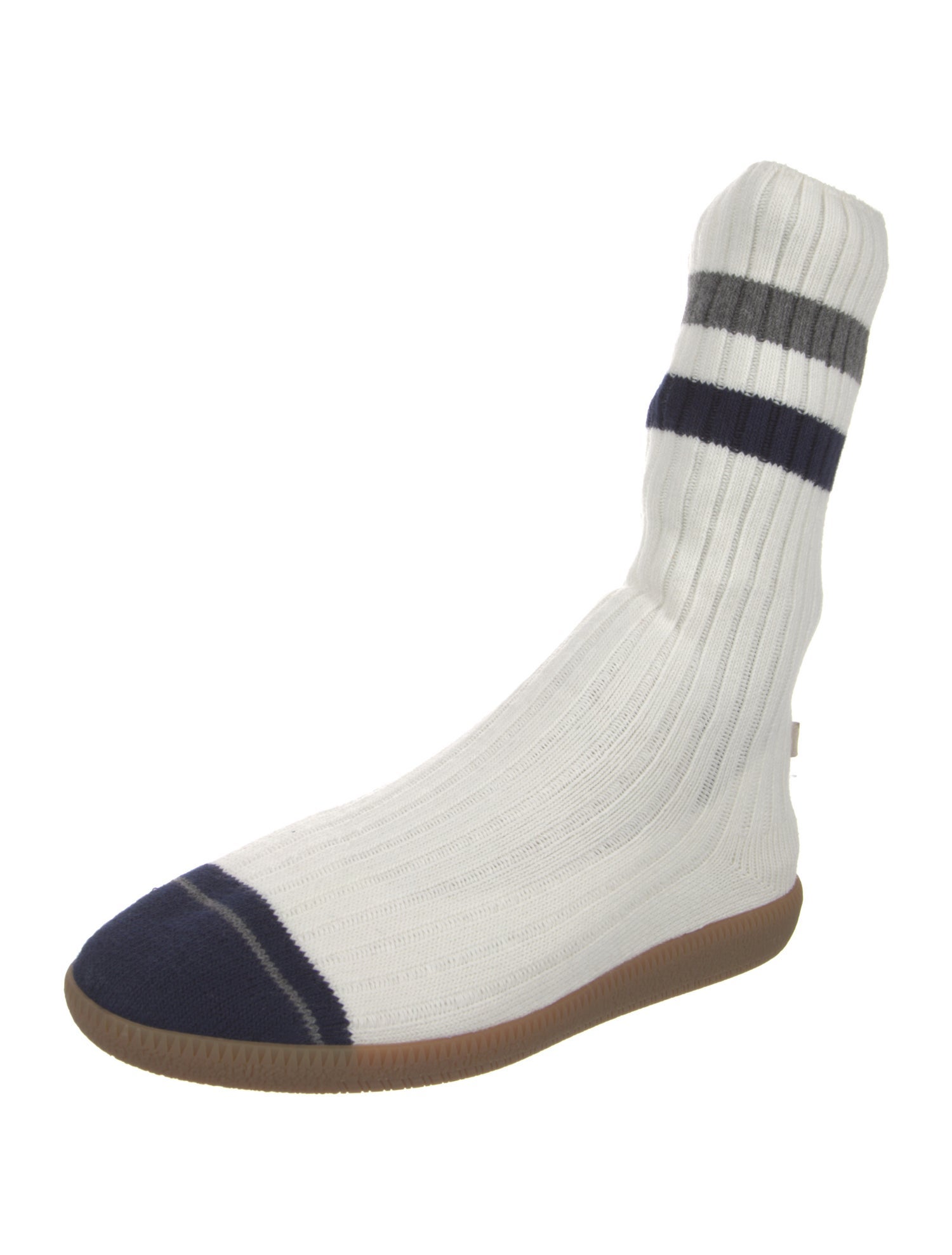 Brave Pudding Colorblock Pattern Sock Sneakers w/ Tags