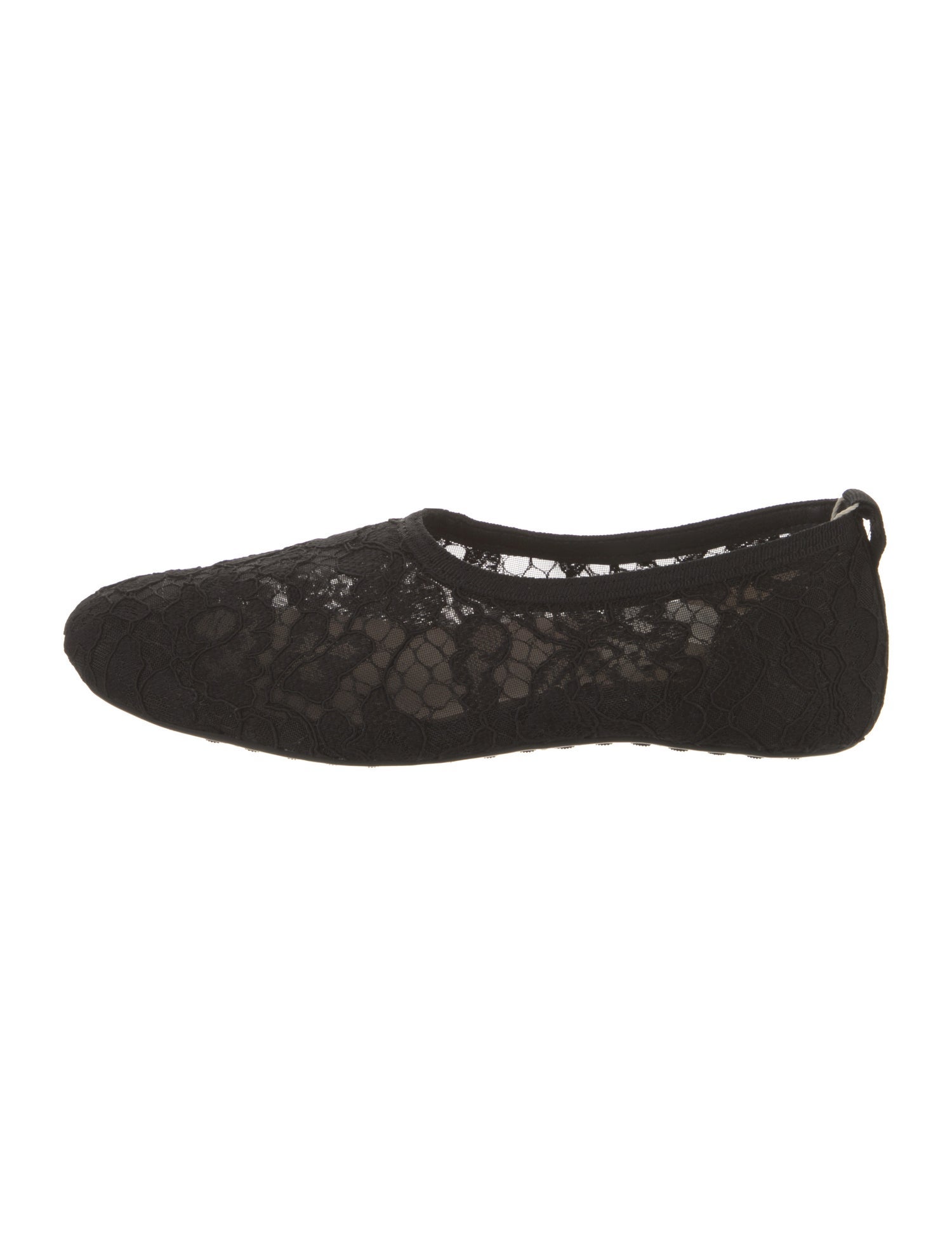 Brave Pudding Lace Lace Pattern Ballet Flats
