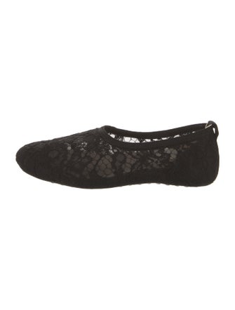 Brave Pudding Lace Lace Pattern Ballet Flats