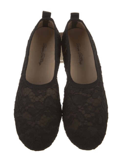 Brave Pudding Lace Lace Pattern Ballet Flats