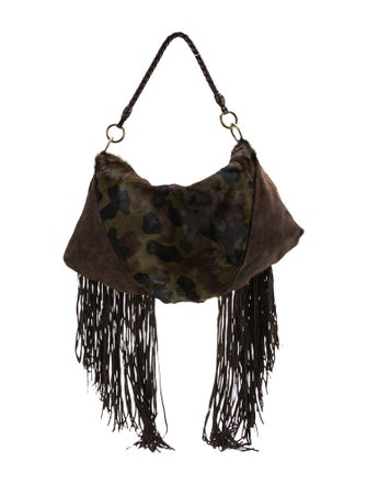 Berge Ponyhair Shoulder Bag
