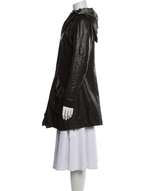 Brogden Calf Leather Parka