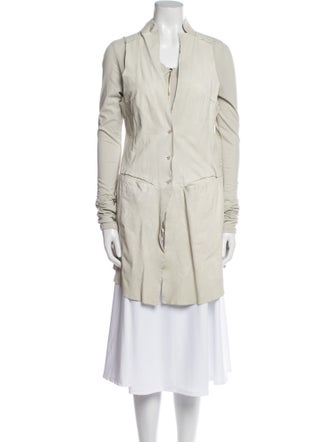 Brogden Lamb Leather Coat