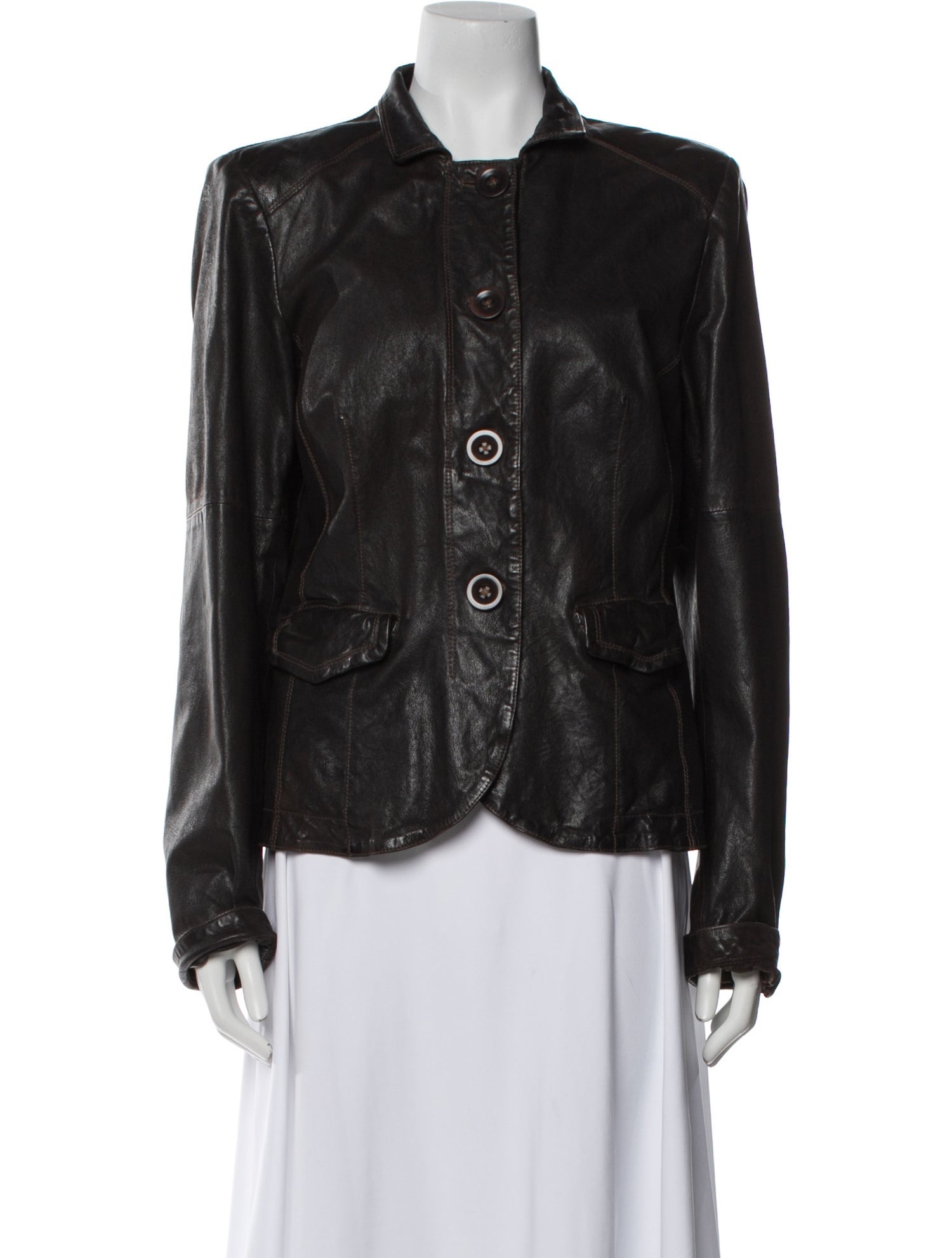 Brogden Leather Evening Jacket