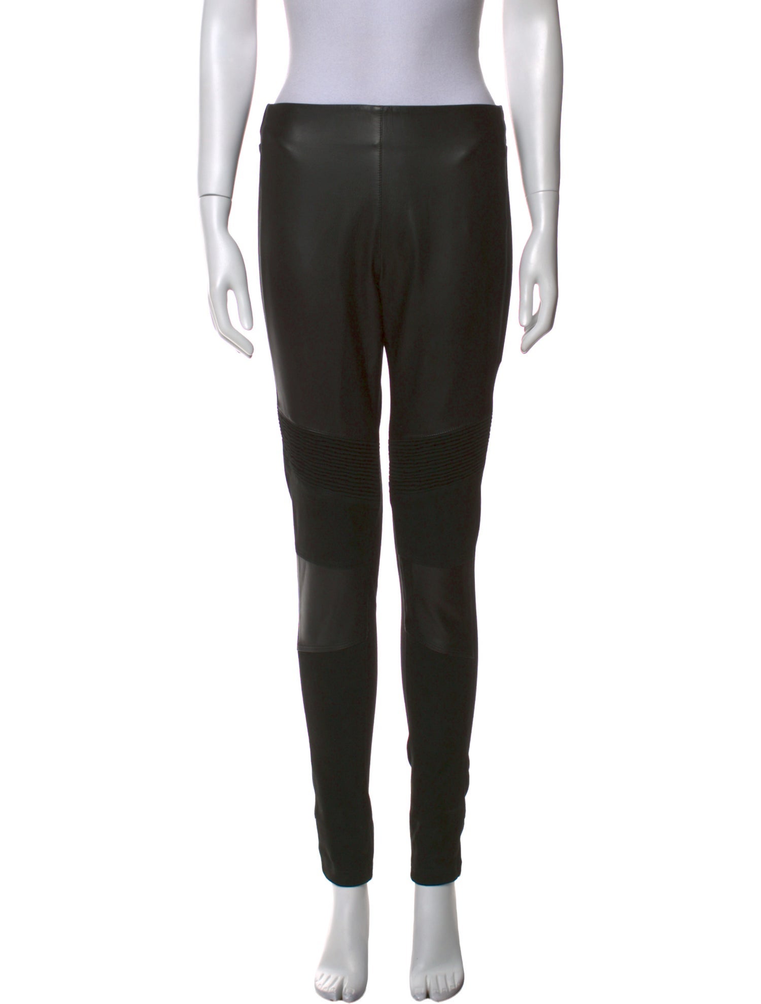 Brogden Lamb Leather Skinny Leg Pants
