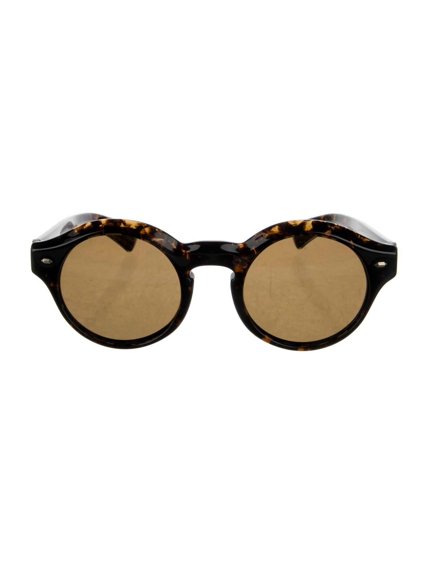 Brunello Cucinelli x Oliver Peoples Round Tinted Sunglasses