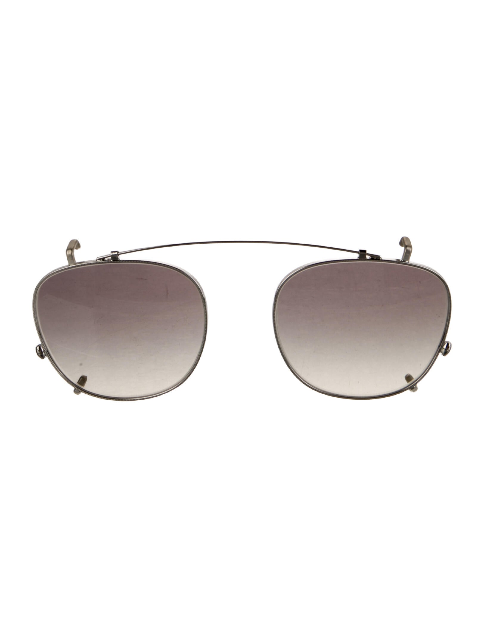 Brunello Cucinelli x Oliver Peoples Aviator Gradient Sunglasses