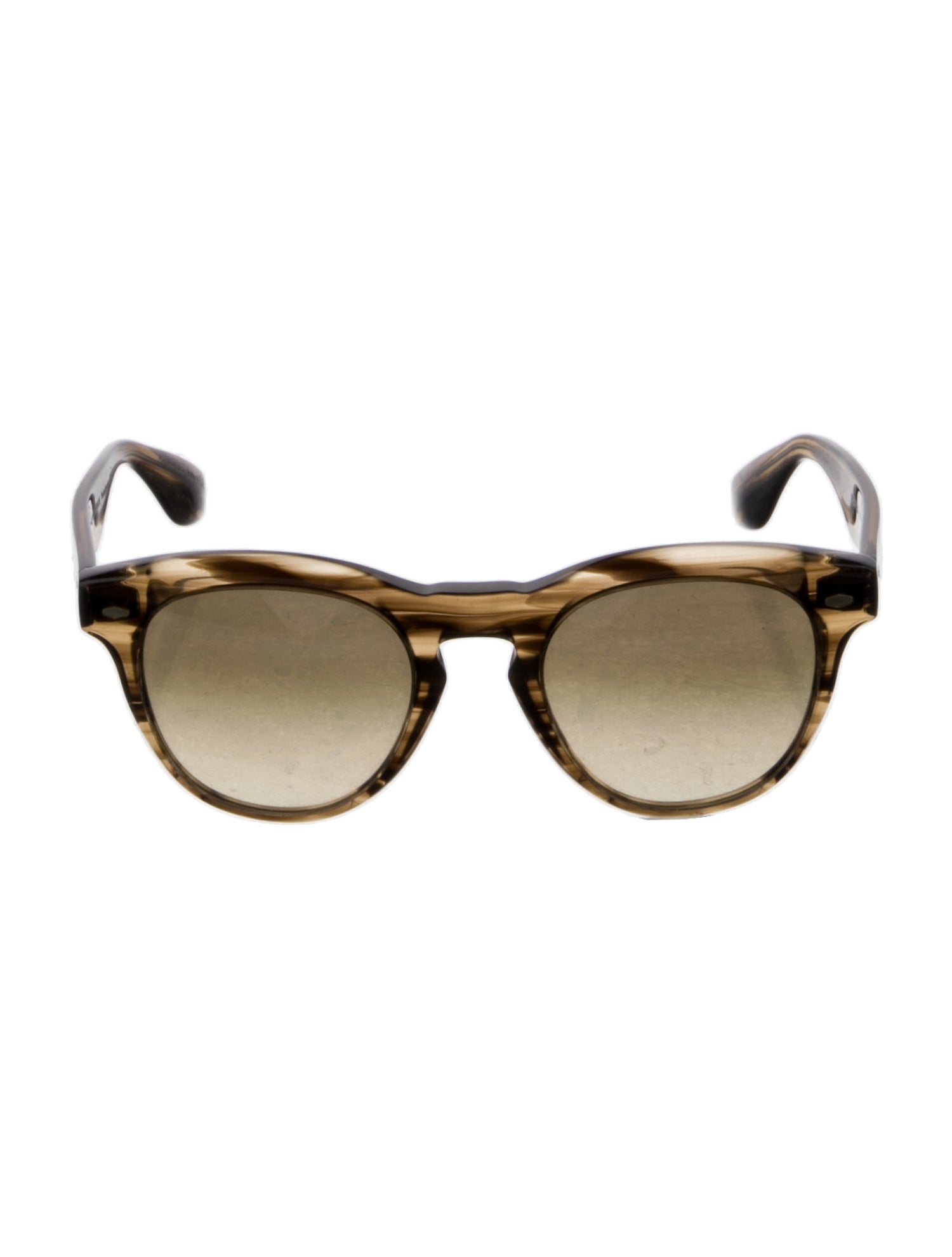 Brunello Cucinelli x Oliver Peoples Round Gradient Sunglasses