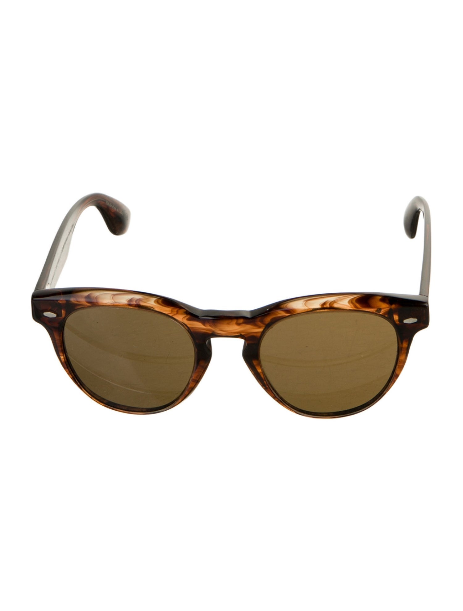 Brunello Cucinelli x Oliver Peoples Round Tinted Sunglasses