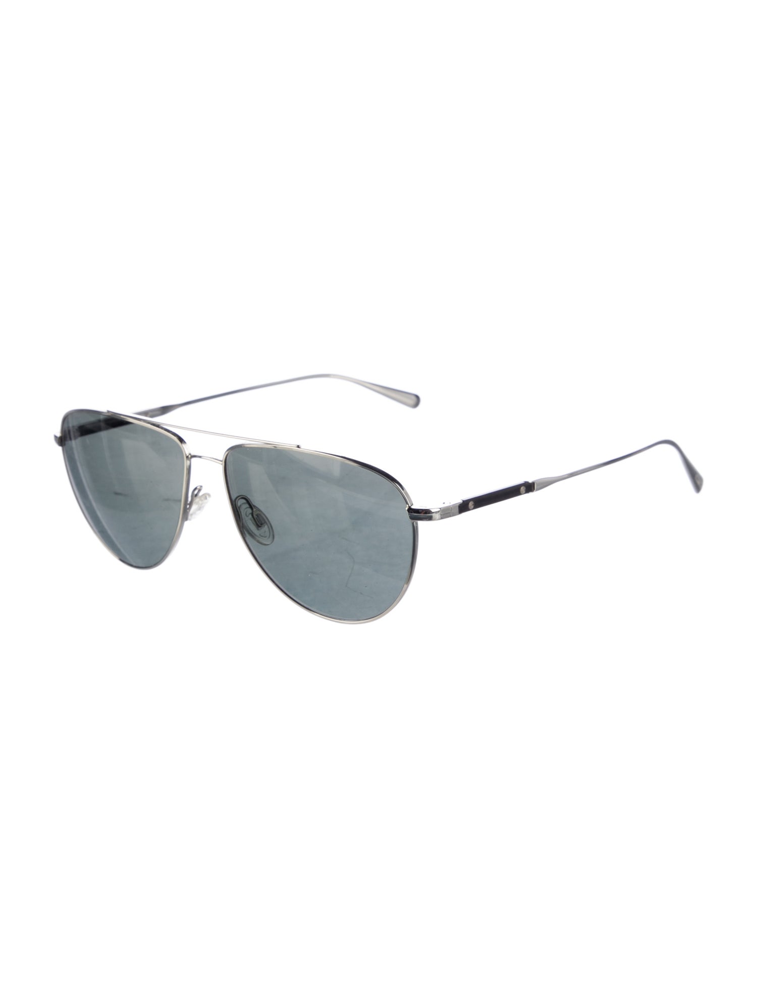Brunello Cucinelli x Oliver Peoples Aviator Mirrored Sunglasses