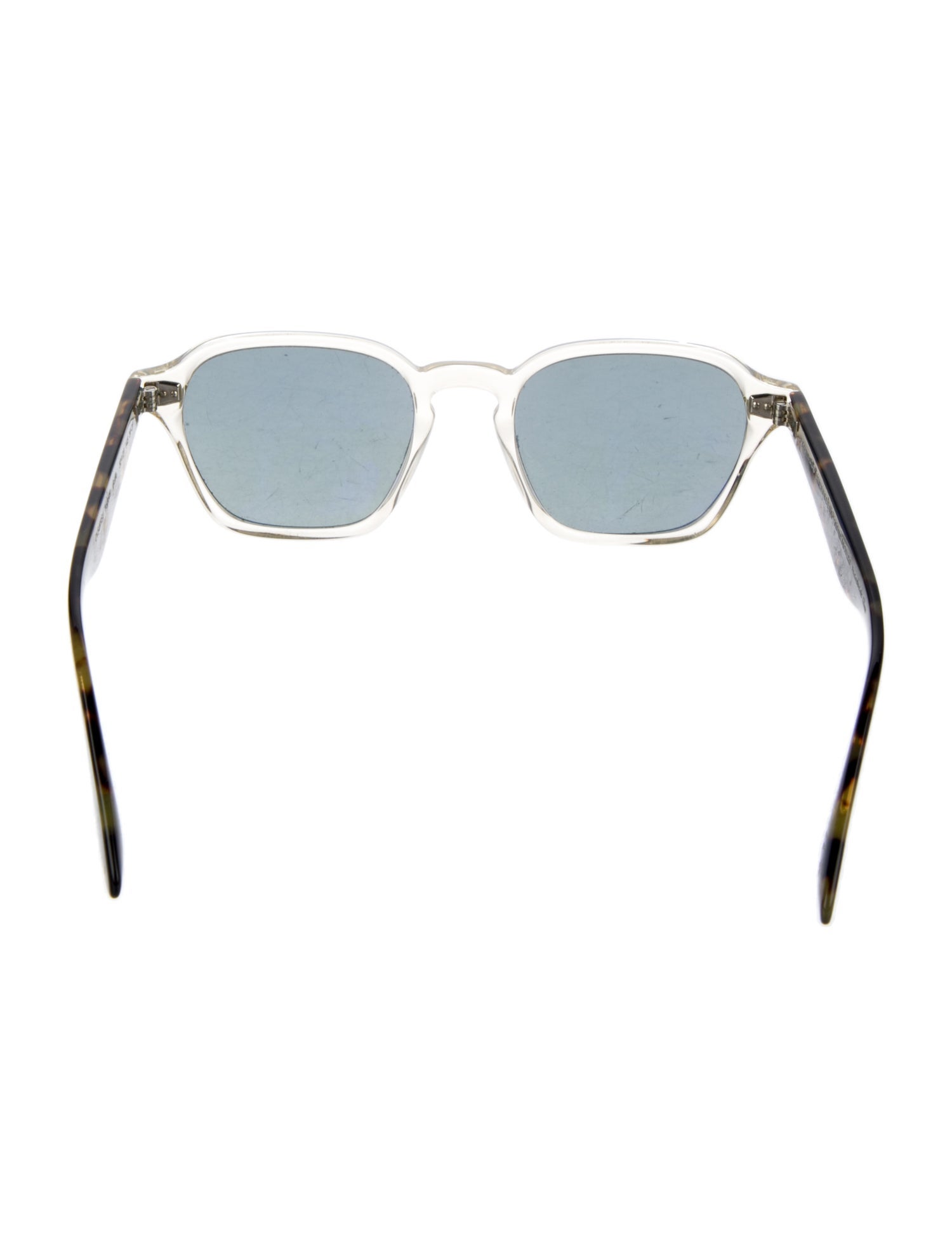 Brunello Cucinelli x Oliver Peoples Square Mirrored Sunglasses