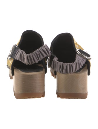 Brain Dead Printed Mules