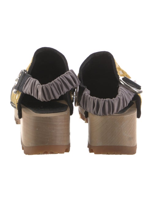 Brain Dead Printed Mules