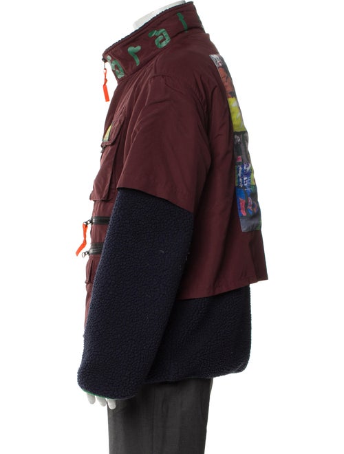 Brain Dead Plaid Print Utility Jacket