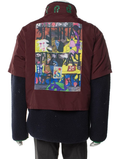 Brain Dead Plaid Print Utility Jacket