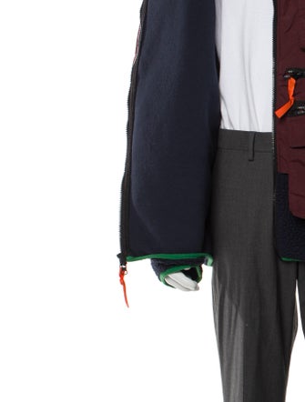 Brain Dead Plaid Print Utility Jacket