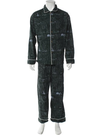 Brain Dead Printed Pajama Set