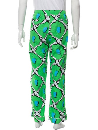 Brain Dead Printed Pajama Bottoms