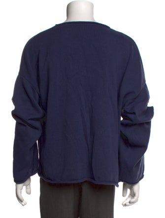 Brain Dead Graphic Print Crew Neck Pullover