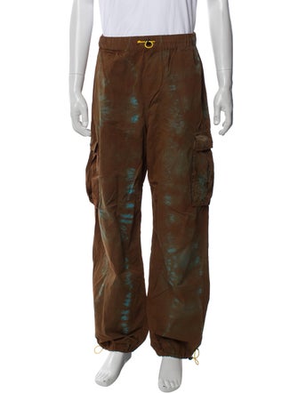 Brain Dead Graphic Print Cargo Pants