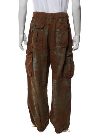 Brain Dead Graphic Print Cargo Pants