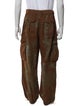 Brain Dead Graphic Print Cargo Pants