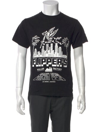 Brain Dead Graphic Print Crew Neck T-Shirt