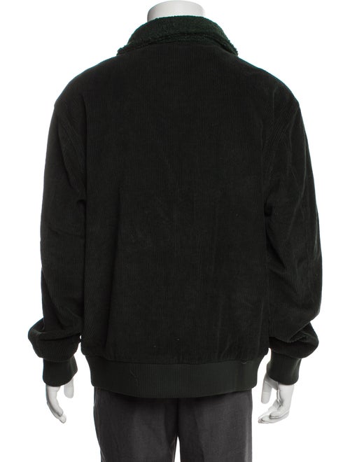 Brain Dead Graphic Print Moto Jacket