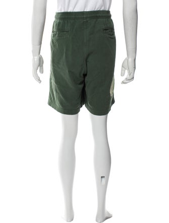 Brain Dead Graphic Print Shorts