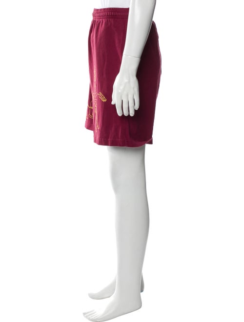 Brain Dead Graphic Print Jogger Shorts